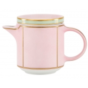 Ginori Diva Rosa Coffeepot w/ Cover - 17 oz.